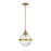 Savoy House 1-Light 10" Mini Pendant, Natural Brass - M70100NB