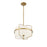 Savoy House 3-Light 16" Pendant, Natural Brass