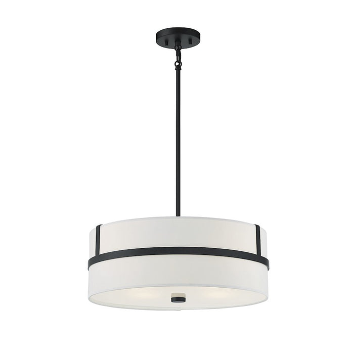 Savoy House 4-Light 20" Pendant, Matte Black - M70102MBK