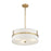 Savoy House 4-Light 20" Pendant, Natural Brass