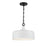 Savoy House 1-Light Pendant, White/Black - M70103WHBK