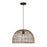 Savoy House 1-Light Pendant, Dark Rattan/A Dark Brown Socket - M70105DR