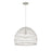 Savoy House 1-Light 16" Pendant, White Rattan/White Socket - M70106WR