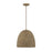 Savoy House 1-Light Pendant, Natural Wicker