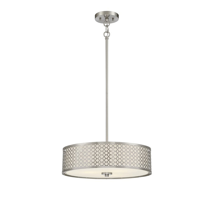 Savoy House 3-Light 5" Pendant, Brushed Nickel - M70108BN