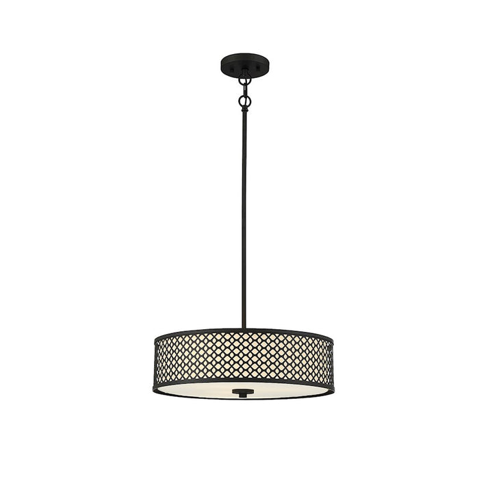 Savoy House 3-Light 5" Pendant, Matte Black - M70108MBK