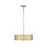 Savoy House 3-Light 5" Pendant, Natural Brass - M70108NB