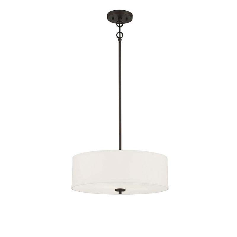 Savoy House 3-Light 6.5" Pendant, Oil Rubbed Bronze