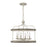 Meridian Shabby Chic 4 Light Pendant, Silo
