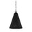 Savoy House 1-Light 28" Pendant, Matte Black