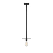 Savoy House 1-Light 8" Mini Pendant, Matte Black - M70113MBK