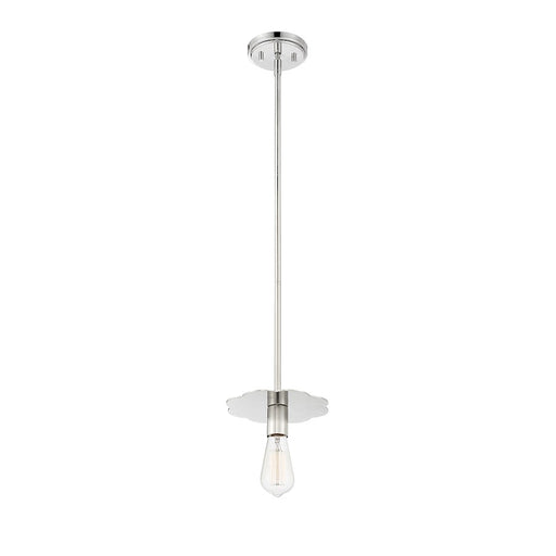 Savoy House 1-Light 8" Mini Pendant, Polished Nickel - M70113PN