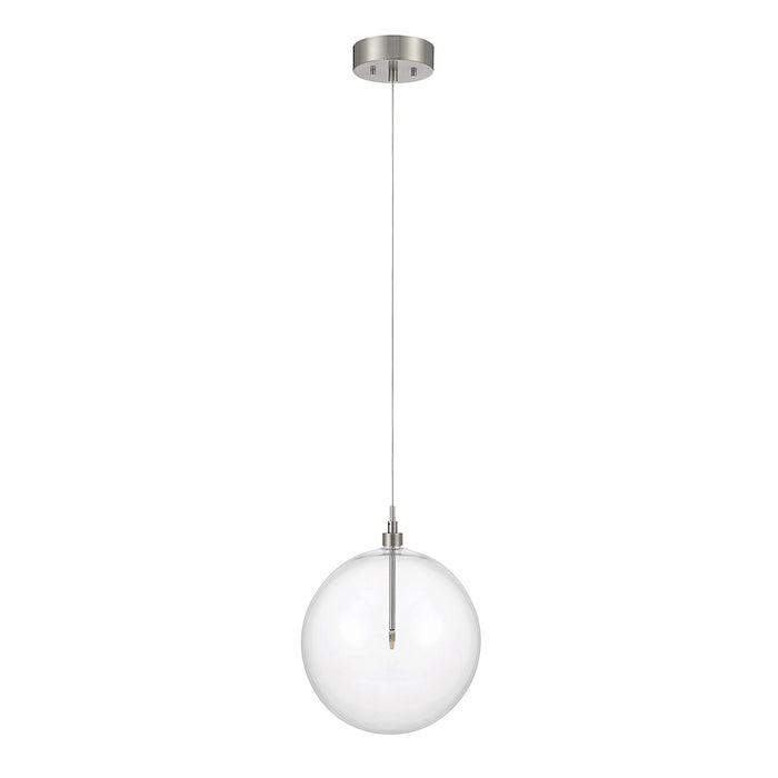 Savoy House 1-Light 14" Pendant, Brushed Nickel