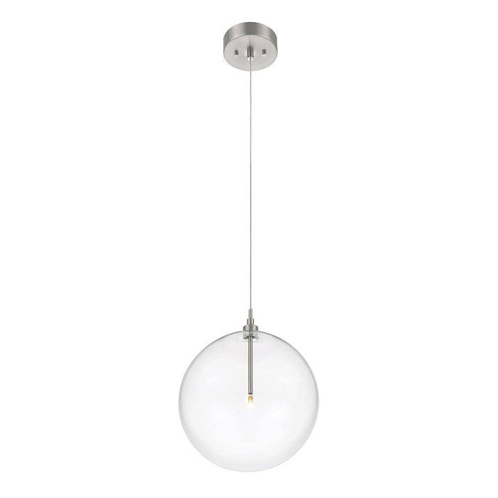 Savoy House 1-Light 14" Pendant, Brushed Nickel