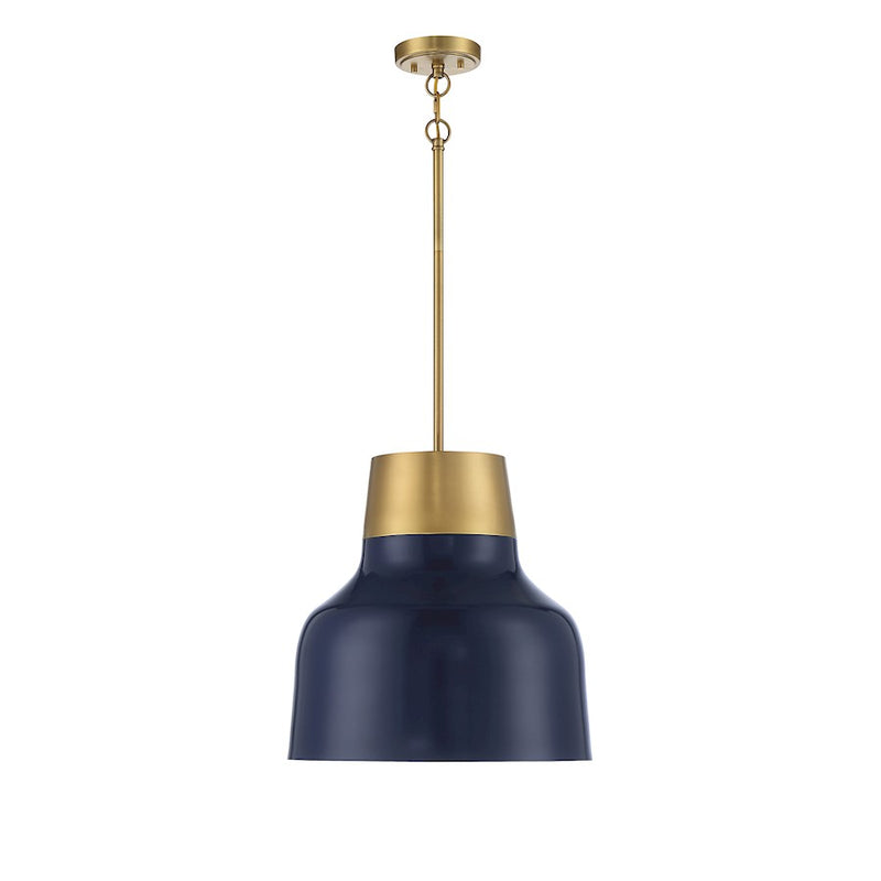 Meridian Vintage 1 Light 18" Pendant