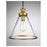 Savoy House 1-Light 13" Pendant, Natural Brass