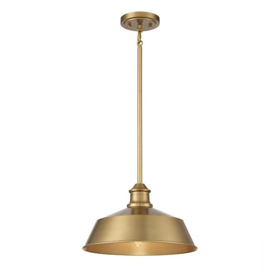 Meridian Vintage 1 Light 8" Pendant