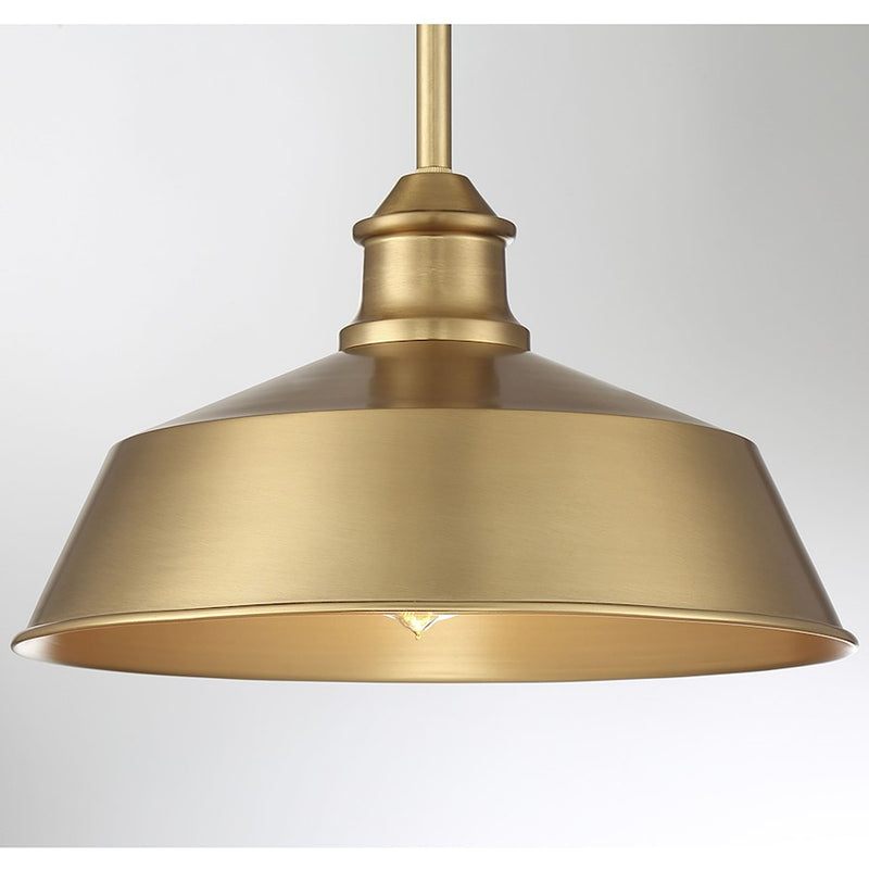 Meridian Vintage 1 Light 8" Pendant