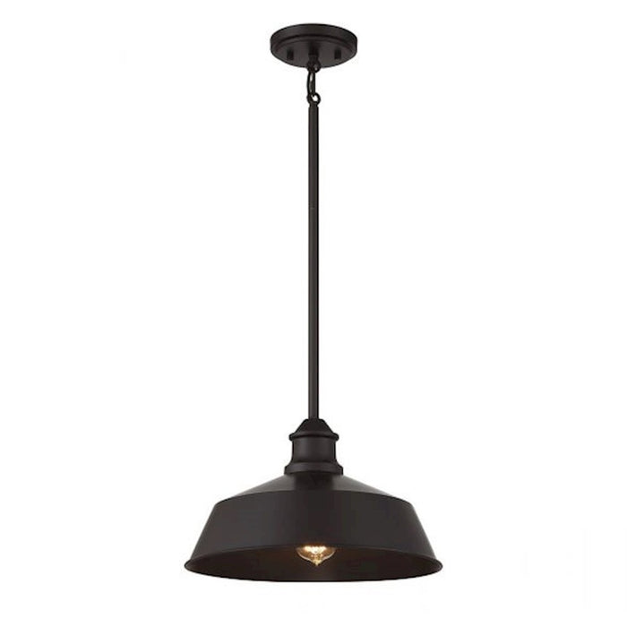 Meridian Vintage 1 Light 8" Pendant