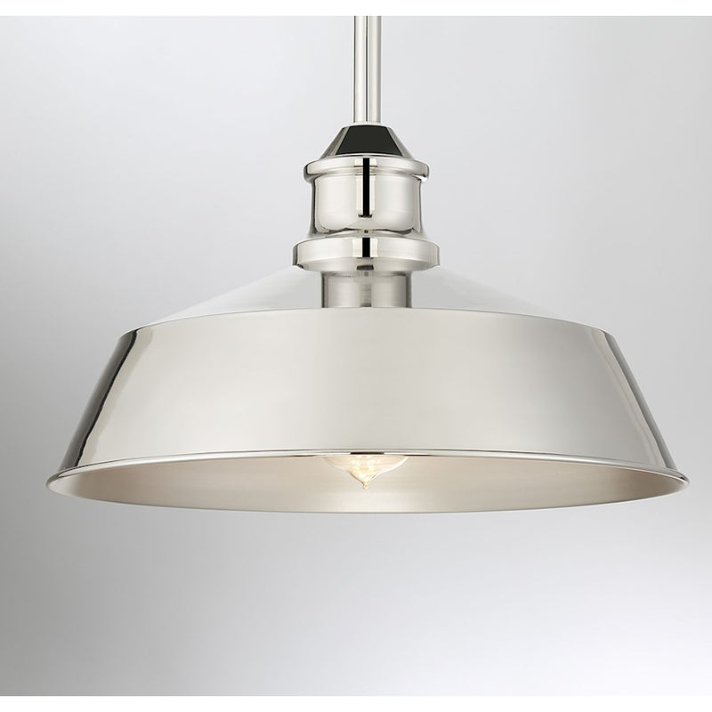 Meridian Vintage 1 Light 8" Pendant