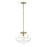 Savoy House 1-Light 12" Pendant, Natural Brass - M7022NB