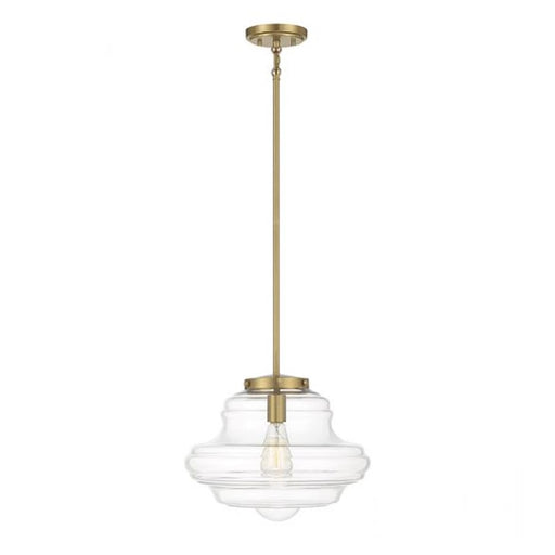 Meridian Vintage 1 Light 11" Pendant