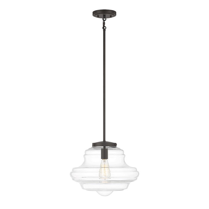 Savoy House 1-Light 12" Pendant, Oil Rubbed Bronze - M7022ORB