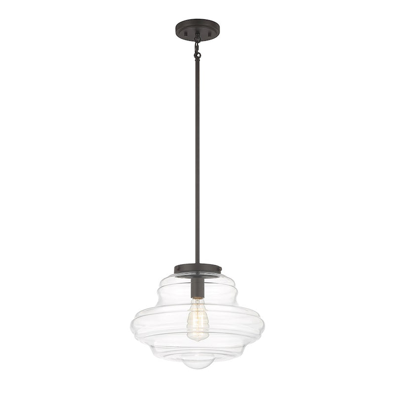Meridian Vintage 1 Light 11" Pendant