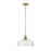 Meridian Vintage 1 Light 15" Pendant