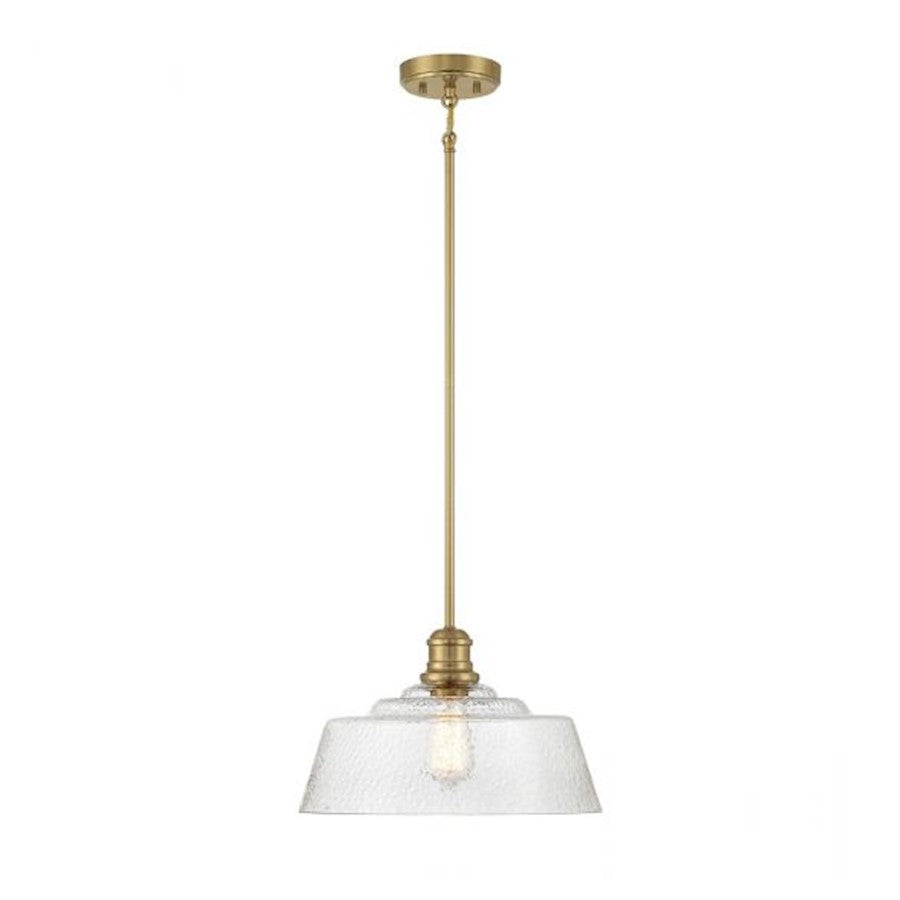 Meridian Vintage 1 Light 15" Pendant