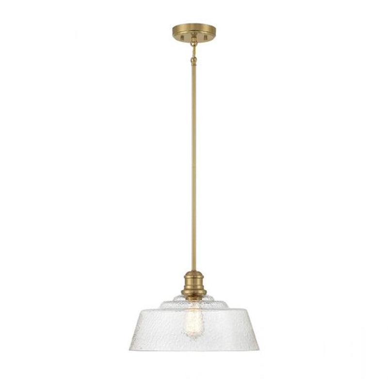 Meridian Vintage 1 Light 15" Pendant