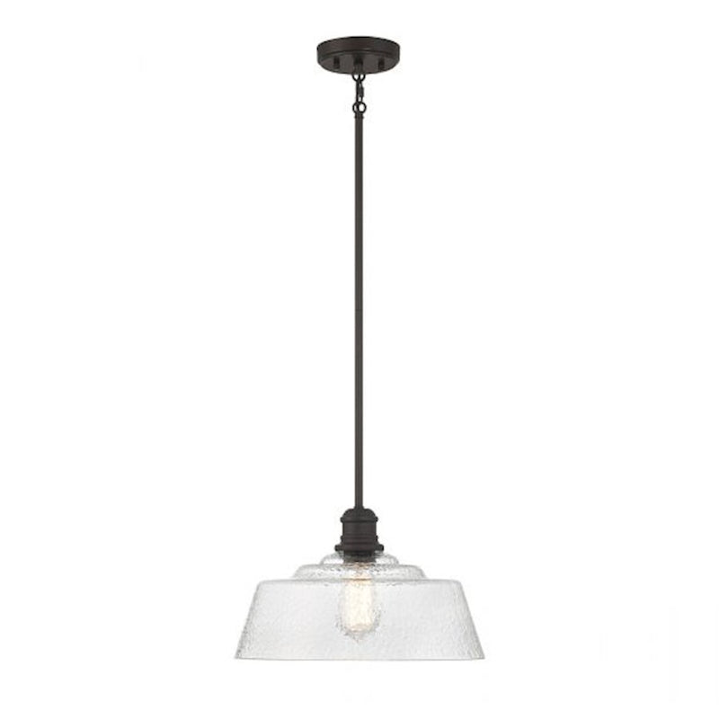 Meridian Vintage 1 Light 15" Pendant