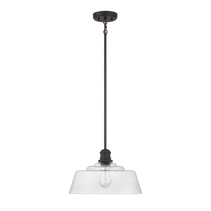 Savoy House 1-Light 15" Pendant, Oil Rubbed Bronze