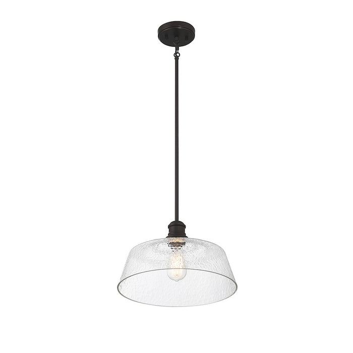 Savoy House 1-Light 15" Pendant, Oil Rubbed Bronze