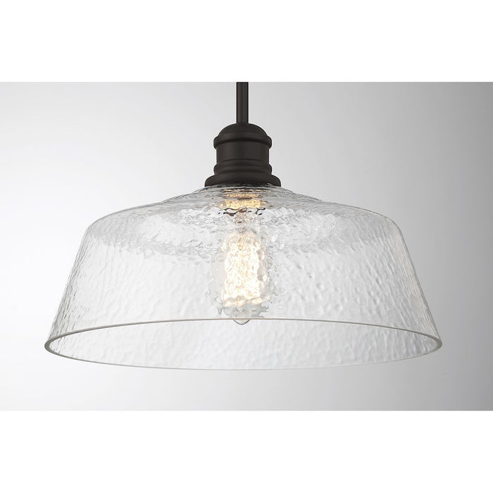Meridian Vintage 1 Light 15" Pendant