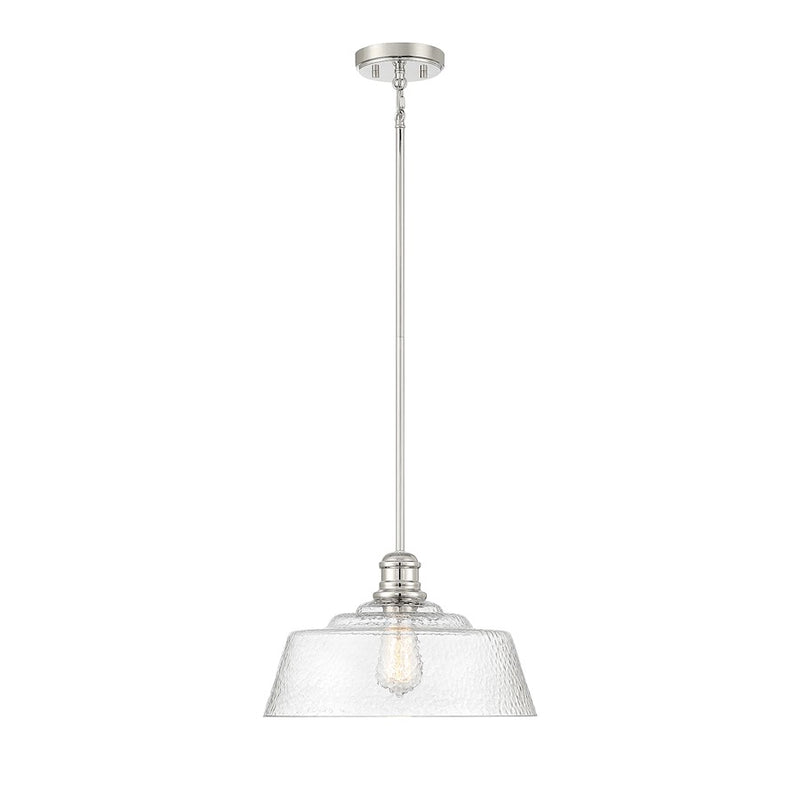 Meridian Vintage 1 Light 15" Pendant