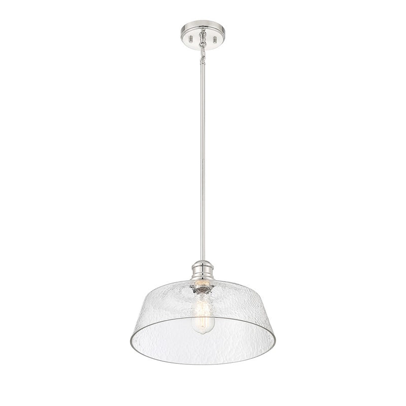 Meridian Vintage 1 Light 15" Pendant