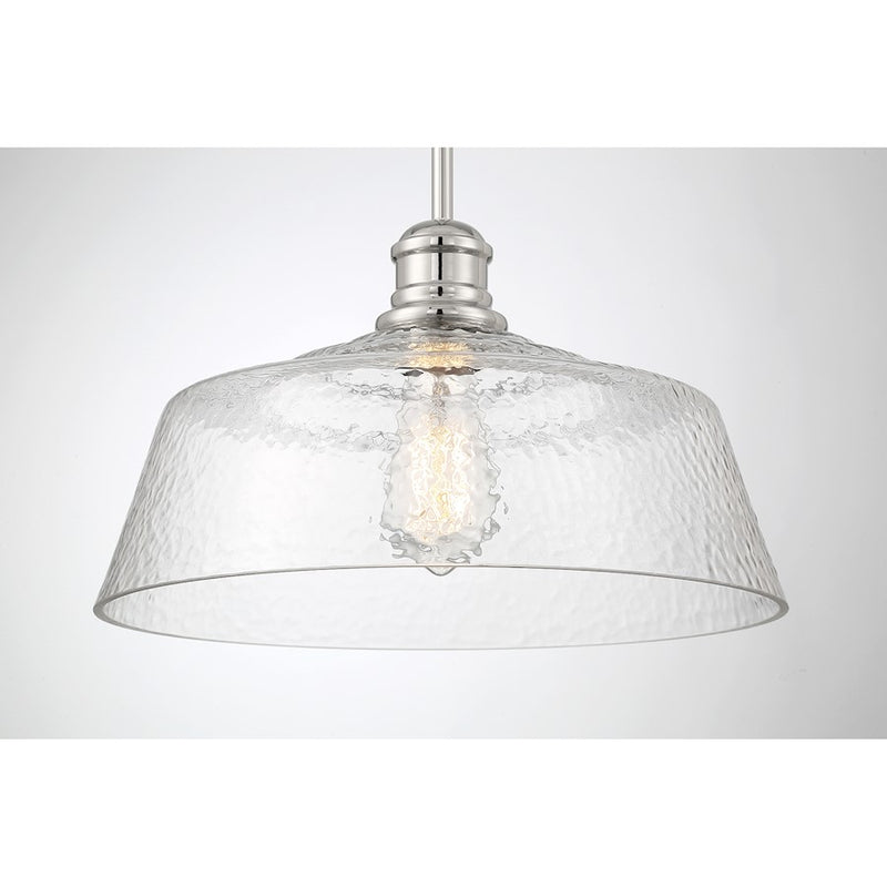 Meridian Vintage 1 Light 15" Pendant
