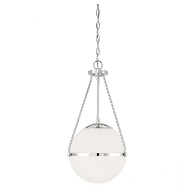 Savoy Meridian 1 Light 25" Pendant