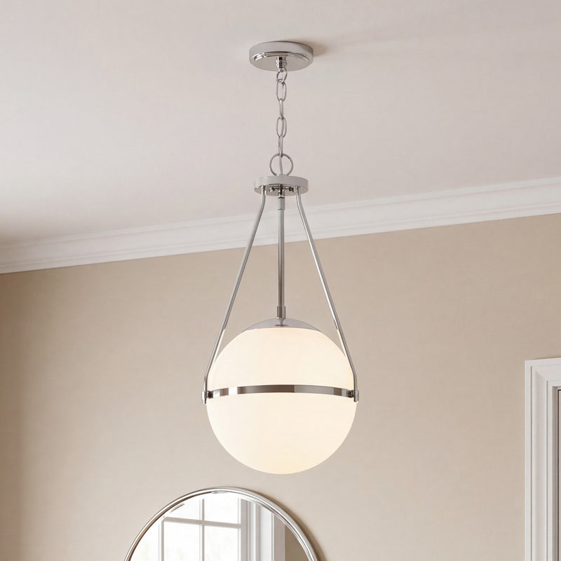 Savoy Meridian 1 Light 25" Pendant