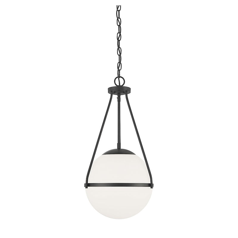 Savoy Meridian 1 Light 25" Pendant