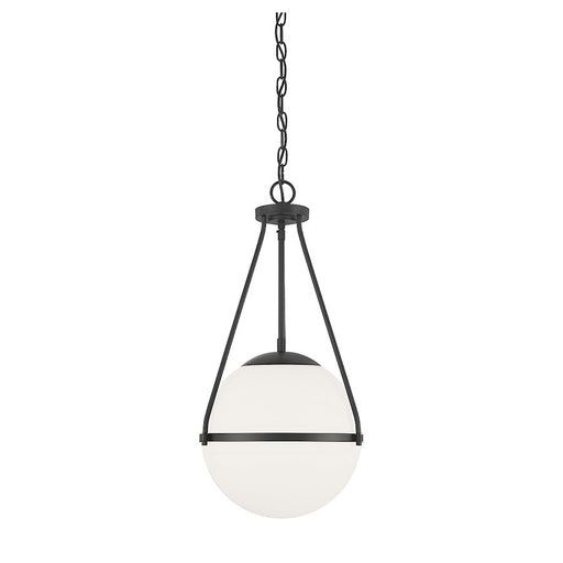 Savoy House 1-Light 25" Pendant, Matte Black - M7025MBK