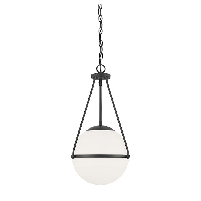 Savoy House 1-Light 25" Pendant, Matte Black - M7025MBK