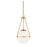 Savoy House 1-Light 25" Pendant, Natural Brass - M7025NB