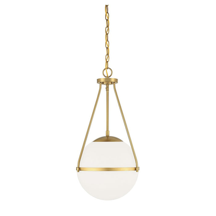 Savoy House 1-Light 25" Pendant, Natural Brass - M7025NB