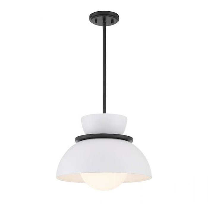 Savoy House 1-Light 9.5" Pendant, Matte Black - M7026MBK