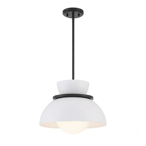 Savoy Meridian 1 Light 9" Pendant