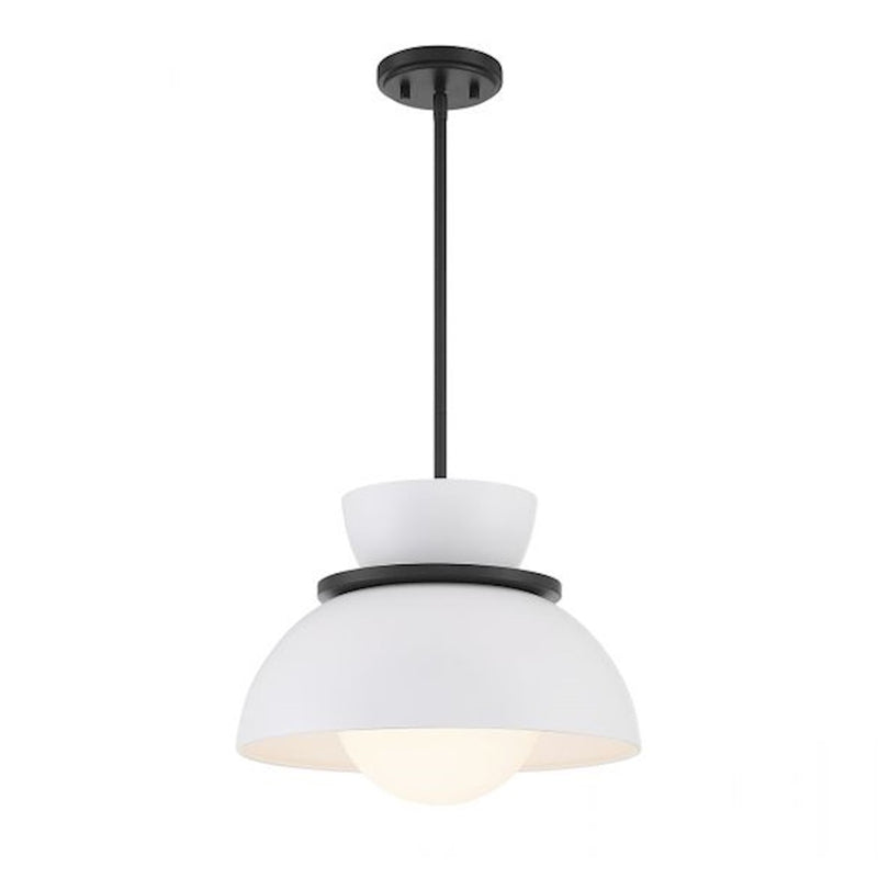 Savoy Meridian 1 Light 9" Pendant