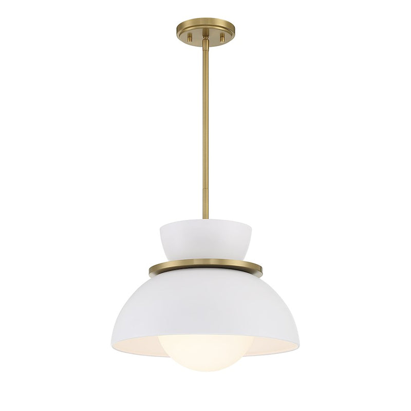 Savoy Meridian 1 Light 9" Pendant