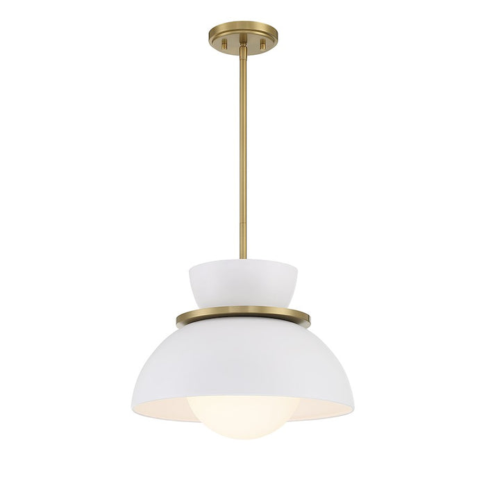 Savoy Meridian 1 Light 9" Pendant